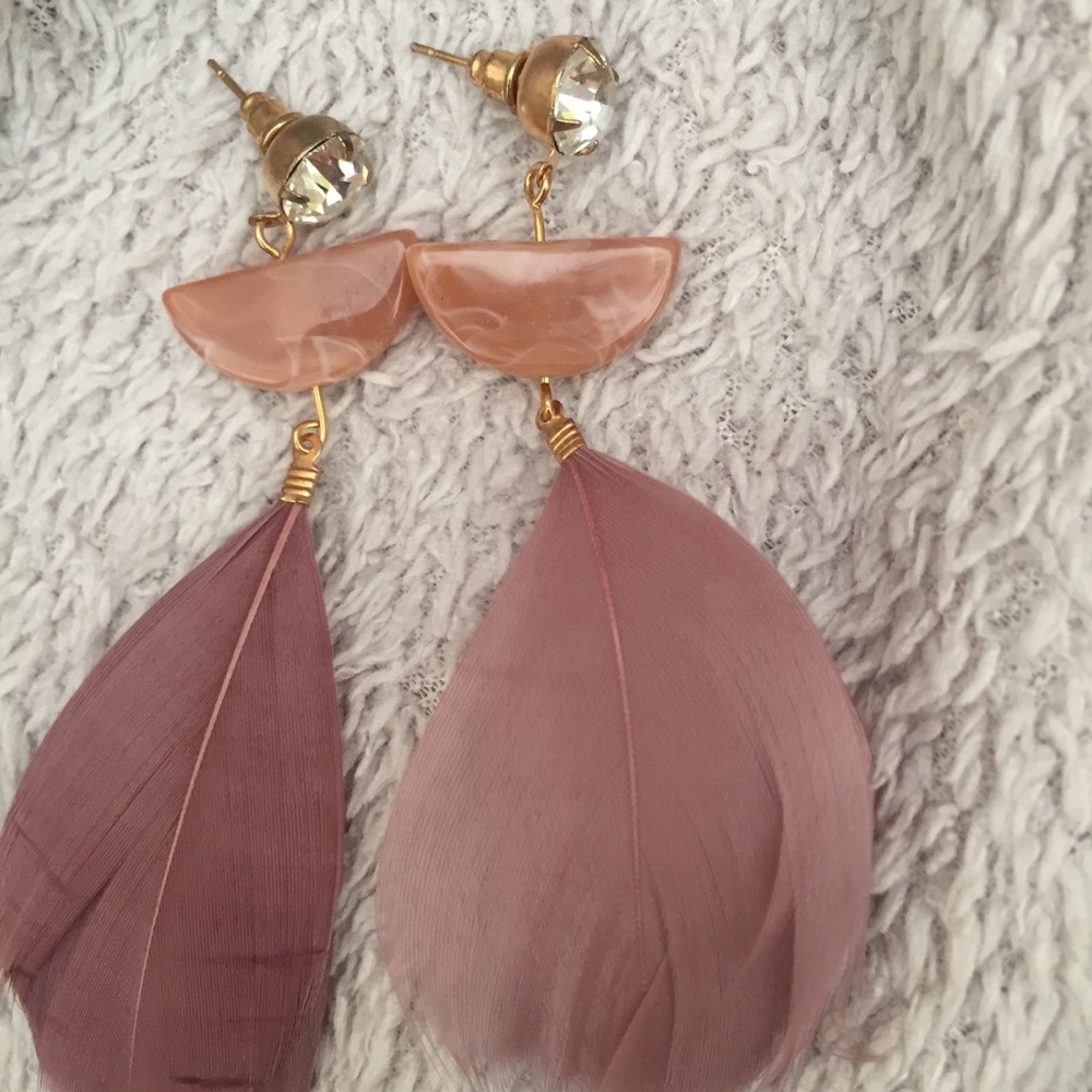 FEATHER EARRINGS